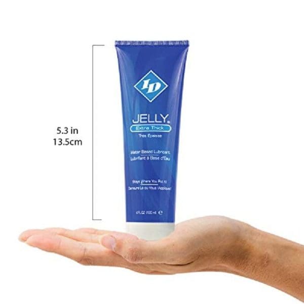 ID JELLY - WATER BASED LUBRICANT EXTRA THICK TRAVEL TUBE 120 ML 3